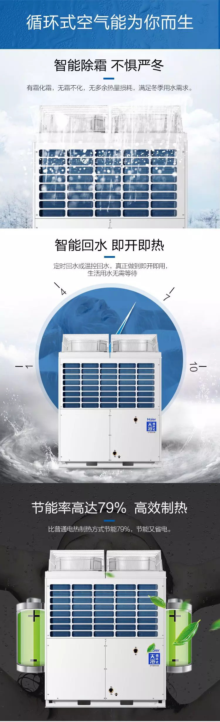 空氣能熱(rè)水(shuǐ)器工程